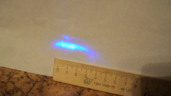 лазерное пятно 1 м