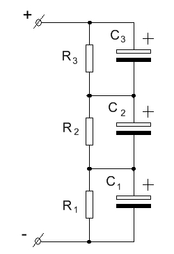 схема подключения резистора